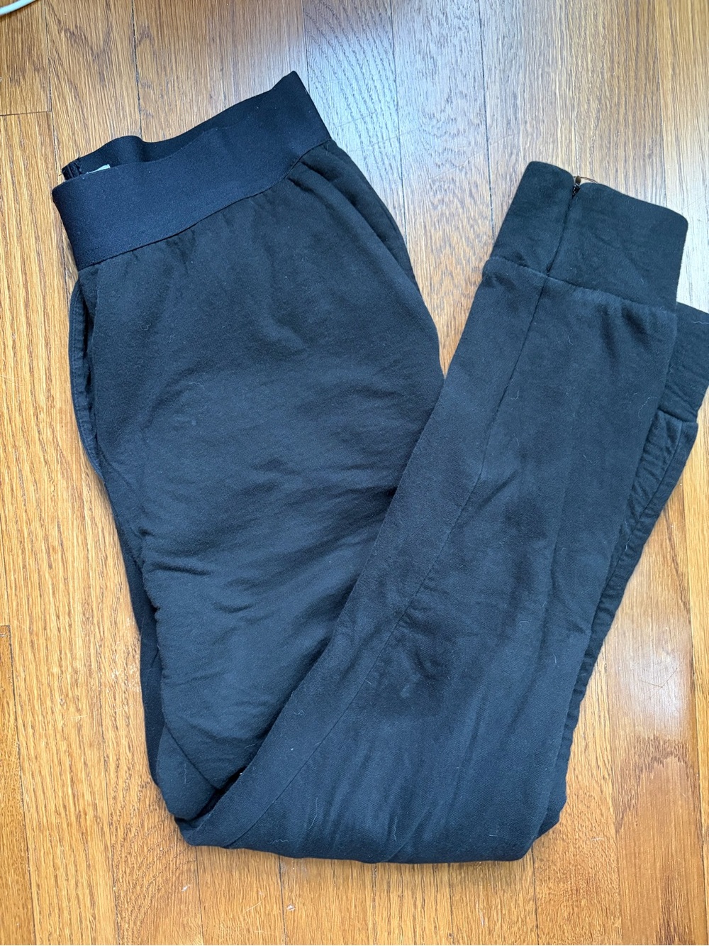 Everlane Black Slim Track Joggers